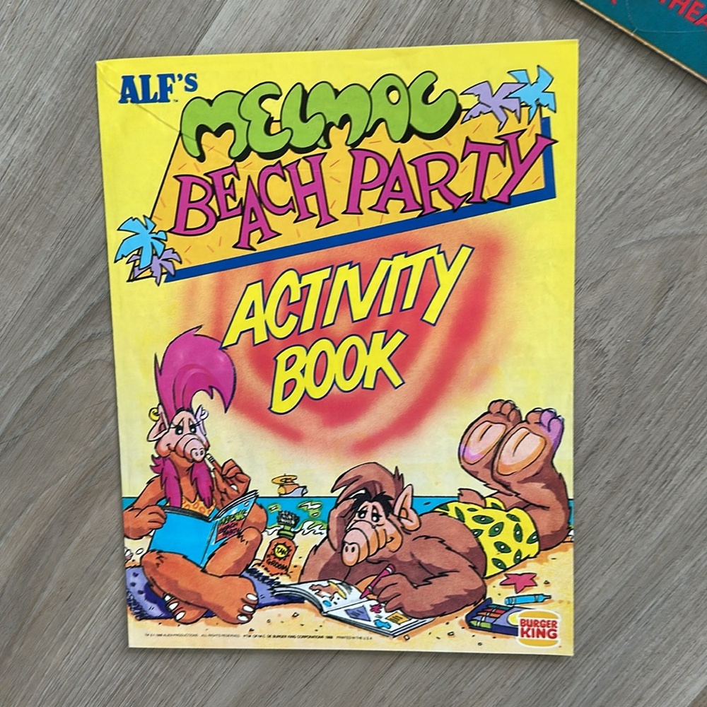 Vintage Burger King “Alf” Collectible Promotional Item